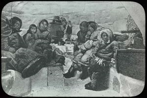 Image of Group of North Greenland Eskimos [Inughuit]